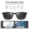 Sunglasses Pro 2022 Brand Design Men Polarized Vintage Square Sun Glasses Driving Travel Eyewear Zonnebril Heren PC1331