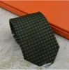 7.0cm silk ties high quality yarn-dyed silk tie brand men's business tie striped tie gift box