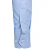 Мужские классические рубашки высшего качества, модная приталенная рубашка с длинным рукавом, мужская черно-белая официальная рубашка на пуговицах, сорочка Homme 220222