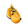 0.9mm Customized Single Floating Row Inflatable Banana Boat Towable Tube flying fish water sled by ship/train