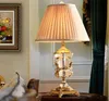 luxury crystal table lamp bedroom desk lights study table lighting bedside crystal home decor gold base table lamps living room