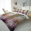 Bedding Set Red 3pcs Duvet Cover Sets Pillowcase purple roman 3D Bedding Sets Twin Full Queen King Size