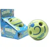 14CM Ball Interactive Dog Toy Fun Giggle Sounds Puppy Chew Wobble Wag Play Training Sport Pet s 211111