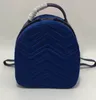 Famous designer brand new girl women school bag velour springs backpack shoulder bag handbag high quality306W