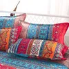 Fanaijia 3D Bohemian Bedding Sets Boho Impresso Mandala Duvet Cobertura Conjunto com Pillowcase Queen Size Bedlinen Home Têxtil 210706