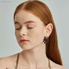 Kobiety Biżuteria 3D Żywica Grape Oświadczenie Stadniny Kolczyki Suknia Brincos T Show Party Runway Boho Rare Japonia Koreański Styl