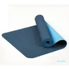 2020 6 mm TPE zweifarbige rutschfeste Yogamatte, Sportmatte, 183 x 61 cm, Fitnessstudio, Heimfitness, geschmacklos, Online-Shopping7208609