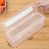 33cm Fling Film Cutter Food Wrap Folia Dozownik Kuchnia Storage Box Plastikowy Uchwyt Cutter Kuchnia Akcesoria Narzędzia Gadżety 211110