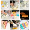 8Inch Rainbow Disc Food Platinum Cake Mold Baking Utensils High Quality Silicone Nontoxic and Durable Y200618