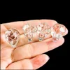 Decorations Aquariums & Fish Pet Supplies Home Garden 20Mm 5Pcs Skl Crystal Beads Suncatcher Prisms Faceted Charms Head Diy Bracelet Jewelry