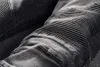망 청바지 디자이너 슬림 다리 바지 트렌드 무릎 줄무늬 데님 바이커 오토바이 펄스 크기 힙합 고민 된 탄성 씻어 최고 품질의 바지