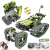 Beste Enlighten Train Bausteine Motor Rc Auto Technisches Auto mit Fernbedienung Set Kit Spielzeug Kinder