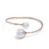 Regalo di braccialetti in rame di moda popolare Nuovi braccialetti di perle semplici personalizzati