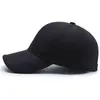 春の秋の男性のファッションワイルドサンシェードの日焼け止めの黒い野球帽のための黒い野球帽のスポーツコールドコットン暖かい帽子c35 220112