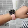 Apple Watchバンドの交換ストラップウォッチバンドケースIWATCHシリーズ1 2 3 4 5 6 SEソフトシリコーンリストバンド38 40 42 44MM ORIG6392478