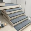 Tapijten licht luxe huishoudelijke trap stap matten lijmvrij zelfklevend tapijt massief hout antislip mat voet volledige winkel
