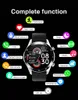 E12 Smart Watch Men Bluetooth Call Bluetooth Custuite Dial Smartwatch IP67 touch screen personali per Android iOS Sports Fitness 3285310