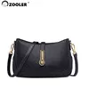 Sacs à bandoulière Tote Zooler EXCLUSIVE PORTES NOUVEAUX FEMMES Cuir Véritable pour dames Soft Cow Crossbody Style conçu # WG339 1122