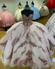 vestidos de xv años Rose Gold Sequins Quinceanera Dresses Sweetheart Corset lace-up back Sequined Ball Gown Sweet 16 Dress