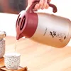 Pinkah 1L / 1.5L Home Thermo Jug Zakelijke Warmte Ketel Office Koffie Thee Vacuüm Geïsoleerde Pot Travel Thermos Flasks 211013