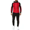 Striped Fashion Tracksuit Sets Men 2021 Sweat Suits Mens Sport Set Seatshirts Sweatpants 2 Pieces Jogger Track Suit