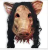 Party Supplies Halloween Scary Full Masks Horrible Face Pig Masquerade Costume Latex Mask Ball Mardi Gras