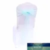 100 Pcs Organza Chaise De Mariage Décoration Chaise Ceintures Noeud Chaises Arc Couverture Pour La Fête De Mariage Événement Banquet Décor Livraison Gratuite