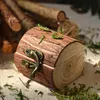 ギフトラップジュエリーストレージボックスカップルクリエイティブレタリング木製結婚式の提案リングオーガナイザーNA KOSMETYKI914426