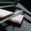 [Video] Professionell Kniv Sharpener Grinder Sharpening Stone Grit White Corundum 1000/3000 Whetstone Multi-Steg 210615