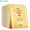 Facial mask masks &peels hydrating snail essence moisturizing collagen shrink pores anti-aging skin care mascarilla black face 50 pcs a lot super quality