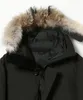 Haut de la qualité Canadian Homme Parka Automne et hiver Down Coat Style Mode Style Down Veste Détachable Collier de fourrure réelle