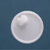 Vaso per crema viso da 30 g 50 g coperchio bianco con cucchiaio Bottiglie di siero per gli occhi Flacone cosmetico da viaggio per imballaggio secondario