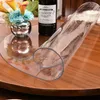 round table cover transparent