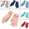 Fingerless Gloves Dames Men Multifunctioneel gebreide scherm Winter Zachte warme Mitten voor smartphones Laptop Tablet Druppel 11.22