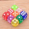 3D Dice Pendants 10pcs/lot Charms for Making Jewelry Findings Crafting Cute Earrings Necklaces Multi Color Handmade Accessories 14 x 17mm