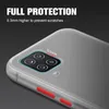 Estojo fosco à prova de choque para Samsung Galaxy S21 Ultra S20 S21 S10 Plus Proteção de lente 0,3 mm Silicone Soft Cover para Note20Ultra A71 5g