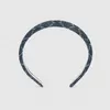 Women Denim Headband Designer Letter Hair Band Fashion Thin Yoga Hair Hoop Katyusha