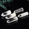 Natural Crystal Clear Quartz Transparency Novelty Items Quartz Point Healing Stone Hexagonal Prisms 5080mm Obelisk Wand Home Deco2342535