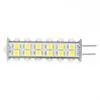 Dimmable GY6.35 LED G6.35 옥수수 전구 51LEDS 3528SMD 화이트 따뜻한 화이트 12V 24V 3W 슈퍼 밝은 높은 전력 조명