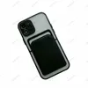 Custodie per cellulari per iPhone 12 Mini 11 Pro Max XR XS X 8 7 6 PlusCard Holder Slot Translucent Ultra Slim Silky Soft