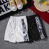 Hommes Lâche Cordon Plage Shorts Hommes Été Casual Court Hip Hop Anime Shorts Champ Surdimensionné Basketball Pantalon De Survêtement 5XL 210720