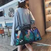 Duffel Bags Luxury Designer Mulheres Handbags Bobge Bolsa Moda Na moda Lantejoula Cool Separação Saco e Molhado Separação