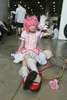 Puella Magi Madoka Magica Magical Girl Kaname Cosplay Costume Krótka sukienka z bowknots Y0913