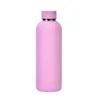 17oz Sport Water Bottles Portable 304 Stainless Steel Outdoor Frosted Water Bottle Macaron Color Vacuum Insulated Water Bottle