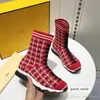 Shoes Rockoko High Top Sneaker Striped Think Sock Runner Pull on Boots Sneakers