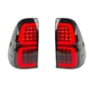 Auto Tail Lights-onderdelen voor Toyota Hilux Aveo 2015-2021 Achterlichten Achterlamp LED-signaal Omkeren Parkeerbol
