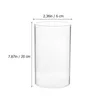 Lamp Covers & Shades 4pcs Transparent Candle Simple Style Clear