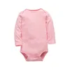 아기 장난 꾸러기 아기 Jumpsuits 코튼 고품질 싼 색상 멀티 컬러 짧은 소매 삼각형 Romper 아기 Onesies 0-24M EUR 23 Y2