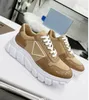 النساء غير الرسمي أحذية رياضية رياضة Rush gabardine renylon sneakers حذاء جلدي أصلي مدرب في الهواء الطلق الرياضة فائقة الجودة أحذية رياضية EU35-40