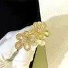 Mulher Designer Stud Brinco Parafuso Bracelete Festa Casamento Cleefes Brinco Casal Presente Pulseira Moda adora anéis de luxo [com caixa] 01trhjhghkghkjhg